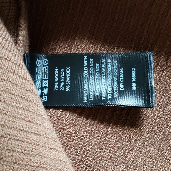 House of Harlow 1960 NWT V-Neck Knit Ribbed Sweater Dress Small Sleeveless - Picture 10 of 15